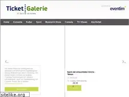 Sites similar to ticketgalerie.de