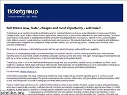 Sites similar to ticketgroup.ie