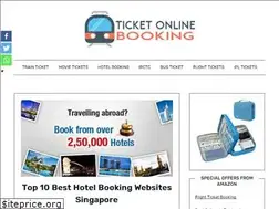 Sites similar to ticketonlinebooking.com