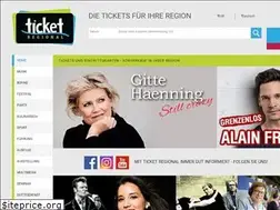 Sites similar to ticketregional.de