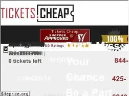 Sites similar to tickets.cheap