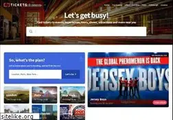 Sites similar to tickets.co.uk