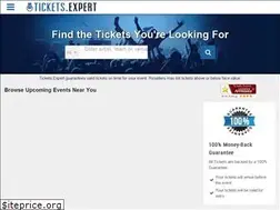 Sites similar to tickets.expert