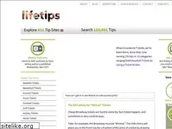 Sites similar to tickets.lifetips.com