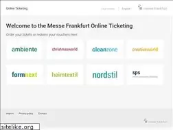 Sites similar to tickets.messefrankfurt.com