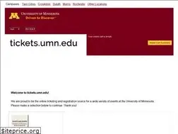 Sites similar to tickets.umn.edu