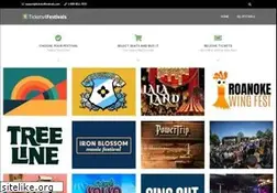 Sites similar to tickets4festivals.com