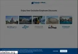 Sites similar to ticketsatwork.com