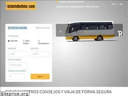 Sites similar to ticketsbolivia.com.bo