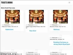 Sites similar to ticketsbronx.net
