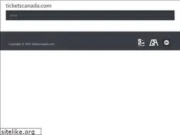 Sites similar to ticketscanada.com