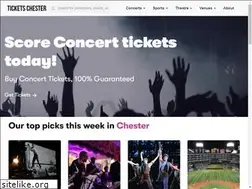 Sites similar to ticketschester.com