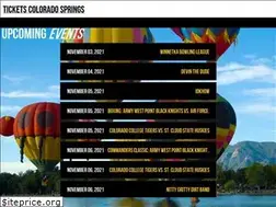 Sites similar to ticketscoloradosprings.net
