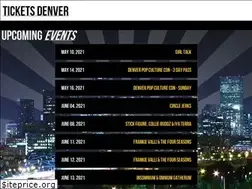 Sites similar to ticketsdenver.org
