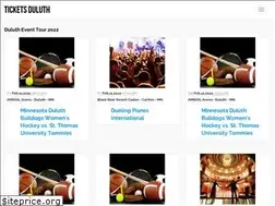 Sites similar to ticketsduluth.net