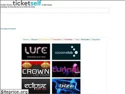 Sites similar to ticketself.com