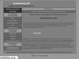 Sites similar to ticketshop.net