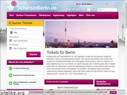 Sites similar to ticketsinberlin.de