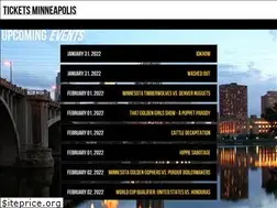 Sites similar to ticketsminneapolis.org