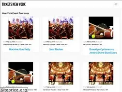 Sites similar to ticketsnewyork.net