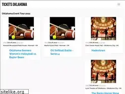 Sites similar to ticketsoklahoma.org