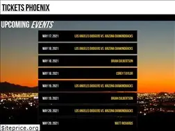 Sites similar to ticketsphoenix.org