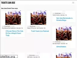 Sites similar to ticketssanjose.net
