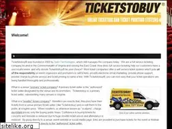 Sites similar to ticketstobuy.com