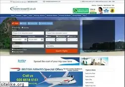 Sites similar to ticketstoworld.co.uk