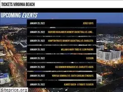 Sites similar to ticketsvirginiabeach.net
