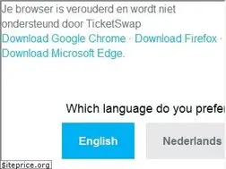 Sites similar to ticketswap.nl