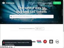 Sites similar to ticketswap.uk