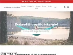 Sites similar to tickettothemoon.no
