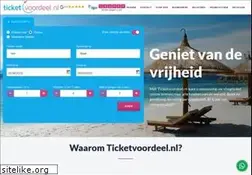 Sites similar to ticketvoordeel.nl