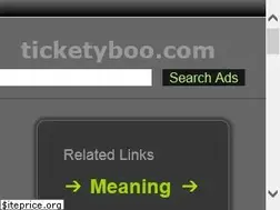 Sites similar to ticketyboo.com