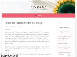 Sites similar to tickfortac.wordpress.com