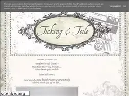 Sites similar to tickingandtoile.blogspot.com