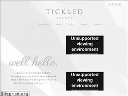 Sites similar to tickledevents.com