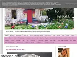Sites similar to tickledtotangle.blogspot.com