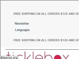 Sites similar to ticklingbox.com