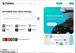 Sites similar to tickpick.com