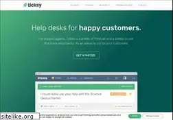 Sites similar to ticksy.com