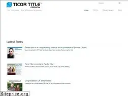 Sites similar to ticornw.com