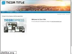 Sites similar to ticorweb.com