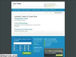 Sites similar to ticotaste.com