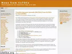Sites similar to tictocsnews.wordpress.com