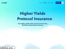 Sites similar to tidal.finance