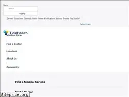 Sites similar to tidalhealth.org