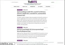 Sites similar to tidbits.com