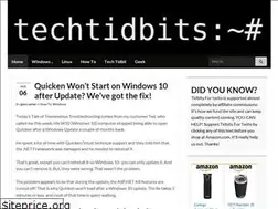 Sites similar to tidbitsfortechs.com